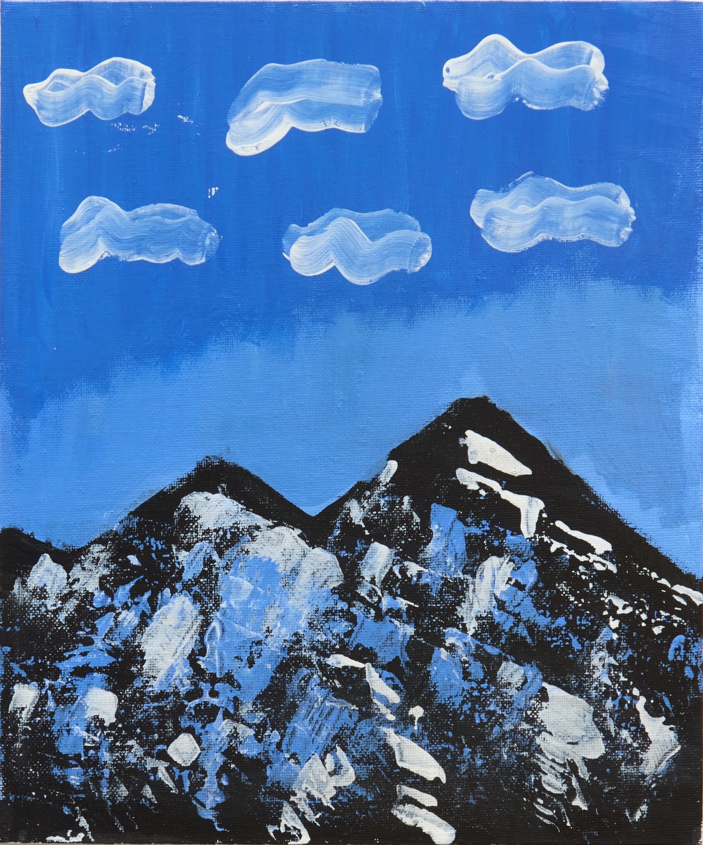 Snowy Mountains by Unknown artist
